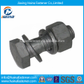 DIN931 High Quality Galvanized Heavy Hex Bolt with Nut and Washers